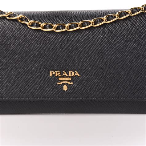 prada saffiano metal oro wristlet wallet|prada saffiano wallet sale.